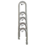 4in Special Alloy Shackle for 83/45 Padlock