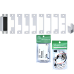 KIT - Fire Rated Electric Strike 12/24VDC/VAC, FS/FSE, Complete Electric Strike (4-7/8in x 1-1/4in), Mortise/Cylindrical/ Deadbolts/Rim Exits, Lock Monitor, 630/US32D Stainless Steel
