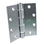 5-Knuckle Hinge, Heavy Weight, Full Mortise, Ball Bearing, 5.0in x 4.5in (5045), Ferrous Steel Base, Fire-Rated, 652/US26D Satin Chrome
