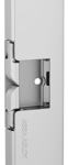 Slim Line Surface Electric Strike 12/24VDC, FS/FSE, Rim Exits Max 1/2in Throw, 9in x 1-3/4in x 9/16in, Wood or Metal Frame, 630/US32D Stainless Steel