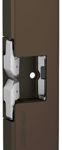Surface Mounted Electric Strike 12/24VDC, FS/FSE, Rim Exits Max 3/4in Throw, 9in x 1-3/4in x 3/4in, Wood or Metal Frame, 613/US10B Dark Bronze Toned