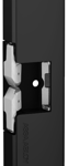 212481_L.png Fire Rated Surface Mounted Electric Strike 12/24VDC, FS/FSE, Rim Exits Max 3/4in Throw, 9in x 1-3/4in x 3/4in, Wood or Metal Frame, BSP Black Suede Powder Coat