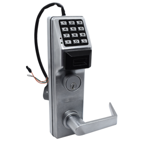 213084_L.png Networx Prox Reader and Keypad - Von Duprin Exit Trim, Weather Proof, Request to Exit, Schlage C Keyway, 5000 Users, 500 Scheduled Events, 35,000 Audit Trail Events, 626/US26D Satin Chrome