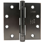 5-Knuckle Hinge, Heavy Weight, Full Mortise, Ball Bearing, 4.5in x 4.5in (4545), Ferrous Steel Base, Fire-Rated, F-643E/716 Aged Bronze