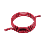 Red Left Hand Reverse Lever Return Spring