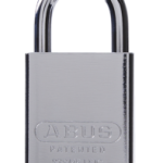 Schlage LFIC Cylinder Prep, Steel Padlock 1-3/4in Wide, Shackle - 5/16in Diameter and 1in Vertical Clearance, Boxed