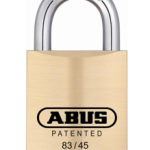 Brass Padlock 1-3/4in Wide - Schlage C 6 Pin Keyway 0-Bitted, Shackle - 5/16in Diameter and 1in Vertical Clearance, Boxed