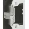 Ultraline Electric Strikes for Aluminum Jambs, Use with Adams Rite Deadlatches or Cylindrical Locks, 1-1/4in x 6-7/8in, Flat with Radius Face, 628/US28 Aluminum Clear Anodized