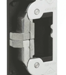 Ultraline Electric Strikes for Aluminum Jambs, Use with Adams Rite Deadlatches or Cylindrical Locks, 1-1/4in x 6-7/8in, Flat with Radius Face, 628/US28 Aluminum Clear Anodized