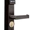 Trilogy T2 Keypad Narrow Stile Exit Device Lever Trim, Schlage C Keyway, Vandal Resistant, Weather Proof, 100 Users, No Audit or Scheduled Events, Tailpiece Ordered Separately, 613/US10B Oil Rubbed Bronze