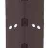 Electrical Power Transfer Prep, Full Mortise Heavy Duty Geared Continuous Hinge, No Door Inset, Flush Mount, 95in, Up to 450lbs, 42in From Top to Centerline of Electrical Power Transfer Prep, 710/313AN Dark Bronze Anodized