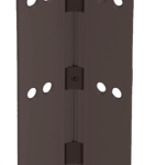 Electrical Power Transfer Prep, Full Mortise Heavy Duty Geared Continuous Hinge, No Door Inset, Flush Mount, 95in, Up to 450lbs, 42in From Top to Centerline of Electrical Power Transfer Prep, 710/313AN Dark Bronze Anodized