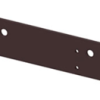 1460 Series Drop Plate, Hinge Pull Side Mount, or Top Jamb Mount, 695/DKBRZ Dark Bronze Powder Coat