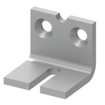 1460 Series Cush Shoe Support Bracket, 689/AL Aluminum Powder Coat