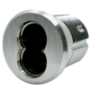 SFIC 7-Pin Mortise Cylinder Housing, 626/US26D Satin Chrome