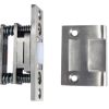 Roller Latch 5/16in Max Projection and Cast Strike, 630/US32D Satin Stainless Steel