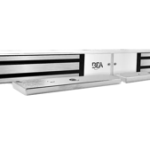 600lbs Double Maglock 12/24VDC, LED, UL Listed w/ 2 Door Status Switches (After Sept 2023 Uses 2 BEA10LZBR6SUL Brackets)