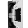 Ultraline Electric Strikes for Aluminum Jambs, Use with Adams Rite Deadlatches or Cylindrical Locks, 1-1/4in x 6-7/8in, Flat with Radius Face, 695/SP313 Anodized Dark Bronze