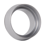 Cylinder Guard, 1/8in Stile Wall, 5 or 6 Pin Cylinder, 628/130 Aluminum Clear Anodized