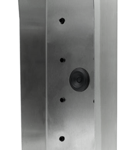 Surface Mount Housing (Backbox) for D2101KV, D2102FV Fingerprint 50, D2102FV ekey, D2101FV ekey sLine and D2102FV ekey sLine. Stainless Steel V4A (Salt-Water and Grinding Dust Resistant), Brushed.