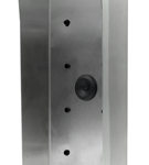 Protective Hood for D2101KV, D2102FV Fingerprint 50, D2102FV ekey, D2101FV ekey sLine and D2102FV ekey sLine. Stainless Steel V4A (Salt-Water and Grinding Dust Resistant), Brushed.