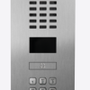 D21DKV IP Video Door Station, Stainless Steel V2A, Brushed, Surface and Flush Mount Possible, Housings Sold Separately, LAN Connection (PoE Capable), 2-Way Audio, Ultra-Wide Angle Lens, 720p, Night Vision, 12 IR LED, 4D Motion Sensor, RFID Reader, Keypad.