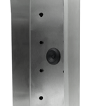 Flush Mount Housing (Backbox) for D2101KV, D2102FV Fingerprint 50, D2102FV ekey, D2101FV ekey sLine and D2102FV ekey sLine. Stainless Steel V4A (Salt-Water and Grinding Dust Resistant), Brushed.