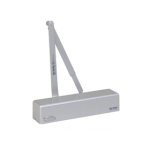 Optional Adjustable Delayed Action for Handicapped or Elderly. Non-Sized, 1 Thru 6 (Factory Preset Size 3). Standard Adjustable Back-Check Function. Closer Body Length = 11-3/4in. Horizontal Mounting Holes = 11-1/8in. Vertical Mounting Holes = 9/16in. 628/US28 Aluminum.