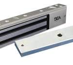 600lbs Single Maglock 12/24VDC, LED, UL Listed, w/ Door Status Switch (After Sept 2023 Uses BEA10LZBR6SUL Bracket)