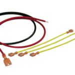18" Red/Black Battery Leads and 4 YL Leads