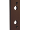9000 Series 1/2in Aluminum Spacer Bracket, for Surface Mount Electric Strikes, 613E/US10BE Dark Oxidized Satin Bronze