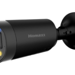 8MP Active Deterrence Fixed Bullet Network Camera, Built in Microphone and Speaker, H.265+, 120dB WDR, 2.8mm, PoE, IP67, NDAA, Black