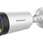 4MP Active Deterrence Fixed Bullet Network Camera, Built in Microphone and Speaker, H.265+, 120dB WDR, 2.8mm, PoE, IP67, NDAA, White