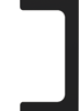 Faceplate Cylindrical ASA Metal 5000/5200, BSP Black Suede Powder Coat