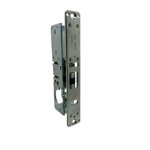 1-1/2in Backset Deadlatch - Standard Duty, 4902-01 Strike, Flat Faceplate, Left Hand or Right Hand Reverse, Handing is Field Reversible, 711/335 Black Anodized