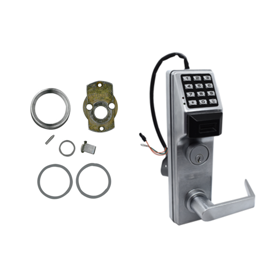 KIT - Networx Prox Reader and Keypad - Von Duprin Exit Trim, Weather Proof, Schlage Rim Cylinder Adaptor, 5000 Users, 500 Scheduled Events, 35,000 Audit Trail Events, 626/US26D Satin Chrome