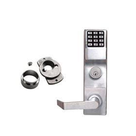 KIT - Networx Prox Reader and Keypad - Marks M9900 Exit Trim, Weather Proof, Request to Exit, Schlage Full-Size Interchangeable Core Rim Cylinder Adaptor, 5000 Users, 500 Scheduled Events, 35,000 Audit Trail Events, 626/US26D Satin Chrome