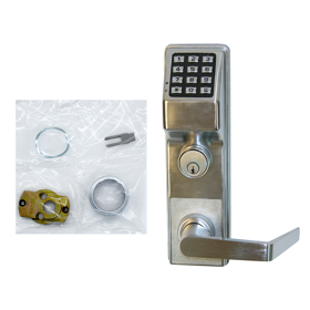 218473_L.png KIT - Networx Prox Reader and Keypad Exit Trim, Weather Proof, LFIC Rim Cylinder Adaptor, 5000 Users, 500 Scheduled Events, 35,000 Audit Trail Events, 626/US26D Satin Chrome
