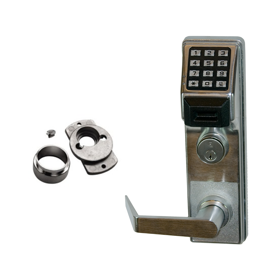 KIT - Networx Prox Reader and Keypad - New Sargent 88 Exit Trim, Weather Proof, Request to Exit, Schlage Full-Size Interchangeable Core Rim Cylinder Adaptor Less, (Comes with OEM SC1 Rim), 5000 Users, 500 Scheduled Events, 35,000 Audit Trail Events, 626/US26D Satin Chrome