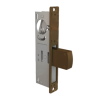 1-1/8in Backset Deadbolt, Flat Faceplate, Without Strike Plate, 695/SP313 Anodized Dark Bronze
