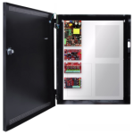 2-4 Doors, E2 Enclosure, Mercury-Compatible Backplate, 75W Dual Voltage Power Supply, 4 Output Lock Module - Fused, 8 Output Auxiliary Distribution Module - Class 2 Power Limited, P Required by Code for Oregon and Washington