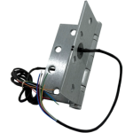 Electrified Hinge, 4.5in x 4.5in (4545), Wires 6/26 Gauge, 5-Knuckle, Ball Bearing, Standard Weight, 4ft Leads, Ferrous Steel Base, Fire Rated, 626/US26D Satin Chrome