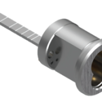 7-Pin Rim Cylinder Housing, Less Core,Standard Spindle, with 7-Pin Mortise Ring, 626/US26D Satin Chrome