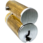 Schlage Full-Size Interchangeable Core, C Keyway, 0-Bit with Control Key, 626/US26D Satin Chrome