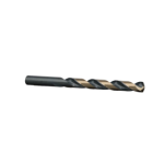 23/64in Black and Gold Killer Force Drill, 135 Degree Split Point Tip Jobber Length Drill Bit, HSS (High Speed Steel)