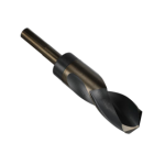 223095_L.png 1in Reduced Shank Black and Gold Killer Force Drill, 135 Degree Split Point Tip, 1/2in 3-Flat Shank Drill Bit, HSS (High Speed Steel)