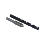 12-24 Hand Tap and Drill in Plastic Pouch Set (DWT High Speed Steel Tap (Plug Style) and Matching DWDN High Speed Steel, Black Oxide Drill Bit)