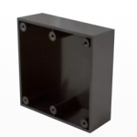 Double-Gang Surface Mount Non-Metallic Box for 4.75in Square/Vestibule