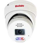 H.265 8MP ( 4K ) 180 Degree Panoramic Camera, 2.0mm Panoramic Lens, IP67 Full Color Active Deterrent Camera, Color at Night Warm Light Up to 82 Feet, IR Up to 98 Feet, Two-Way Audio