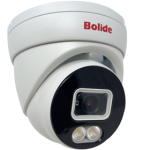 H.265 5MP 2.8mm Fixed Lens IP67 Full Color Camera, Color at Night Warm Light Up to 82 Feet, Built-in Microphone PoE, 12VDC, iPac AI Enabled with Facial Recognition System, NDAA Compliant